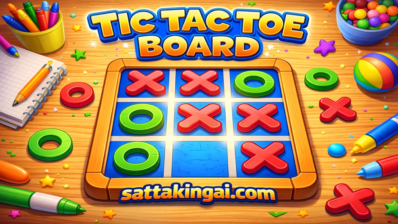 Challenge a Friend | 2 Player Tic Tac Toe Board